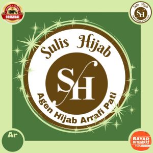 New Jilbab hijab kerudung bergo krudung wanita dewasa jersey instan rempel garis jumbo syari tali belakang terbaru terlaris terkini murah viral 2023 Arrafi AR 521 daily simple adem murah  cantik pet antem stella cantik bayar di tempat COD gratis ongkir