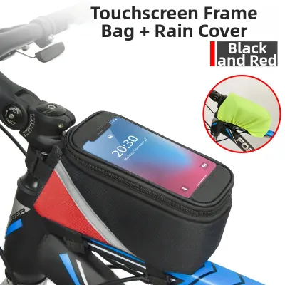 Waterproof Large Capacity Bike Front Frame Bag