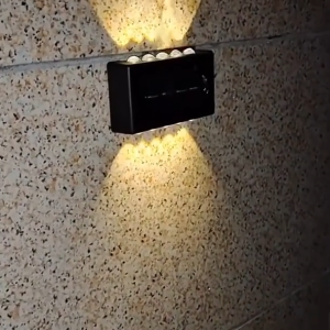 Musiko 4/6/8 Lampu Taman Tenaga Surya Sensor Gerak - LED COB Anti Air IP65 Baterai 180 Hari