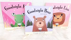Magic Torch Book Goodnight Bear / Lion / Frog (use the magic torch to help finding their friends)