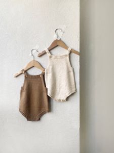 Ins Style Baby Knit Romper Cotton