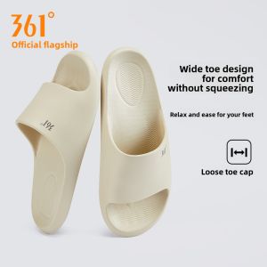 361° | Womens Thin Bottom Indoor Bathroom & Shower Slippers Non-Slip Quiet