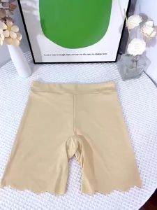 Quần lót nữ Quần lót cạp cao Băng lụa Kiểm soát bụng M-4XL 6 kích thước Quần an toàn