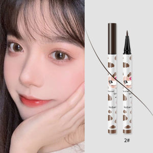 Maygo ปากกาอายไลเนอร์ กันน้ํา ติดทนนาน ล่าสุด ปลายขนแปรงนุ่ม สีดํา สีน้ําตาล Lasting Eyeliner