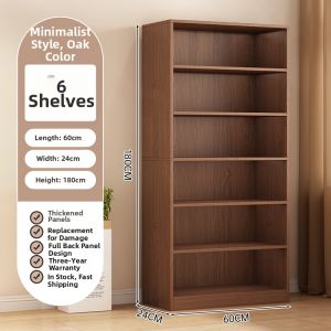 OYIla | Freestanding Wall-leaning Storage Shelf Bookcase