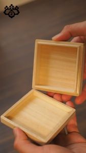 Hakoyoshi กล่องไม้ญี่ปุ่น อเนกประสงค์ มีฝาปิดพอดี ไม้คิริญี่ปุ่น น้ำหนักเบา ทนทาน หรูหรา Made in Japan