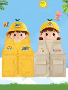 JINGYALUODI | Custom Logo Childrens Outdoor Activity Vest Breathable Mesh