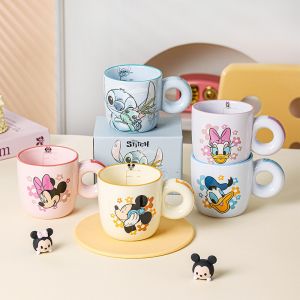 Disney | Aesthetic Ceramic Mug for Kids Milk Bottle