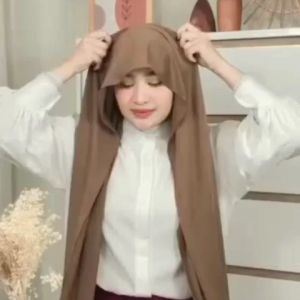 Pasmina KAOS JERSEY PREMIUM UKURAN 175X70 Jilbab Pasmina COD