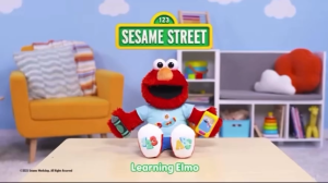 Sesame Street Learning Elmo soft toy (with light and sound)