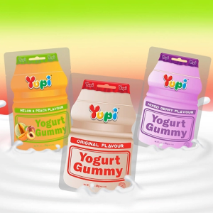 YUPI YOGURT GUMMY(Original/Mixed Berries/Melon & Peach/Puzzle Gummy)40g (Halal)