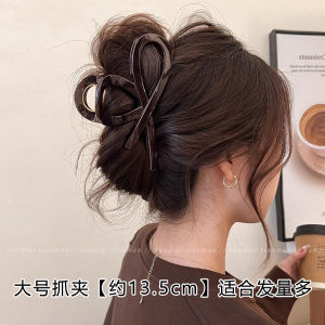 Elegant Simple Shark Hair Clip for Women New 2025 Red Hair Gripper behind the Head Fashionable Hair Accessories by HanDe