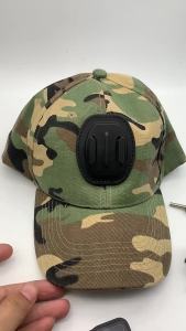 Hands-Free Baseball Cap Camera Mount First-Person View Hat for GoPro Hero 13 12 11 9 Insta360 X5 DJI OSMO Action 6 5 Vlog Hiking