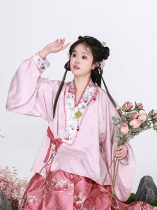 ฤดูใบไม้ผลิ กระโปรงม้าลายแขนกีตาร์ปักทองสำหรับผู้หญิง สไตล์ฤดูใบไม้ผลิ สไตล์ฤดูใบไม้ผลิ แขนกีตาร์ กระโปรงม้าลายปักทองสำหรับผู้หญิง