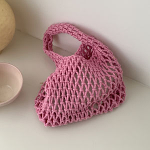 Cute Hollow Braided Vacation Bag Mini