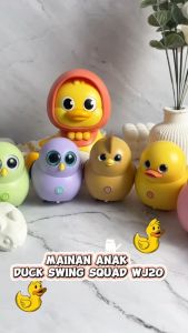 Mainan Anak Magnet Karakter Berjalan Toy Kids Animal Series Mainan Bayi Apolo Wobble Wobble WJ20