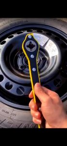 Kunci pas dongkrak kunci Dongkrak Mobil Universal Ratchet Wrench/Putaran Dongkrak mobil universal untuk model jembatan /Kunci Pas Dongkrak Mobil/Kunci Domn Universal