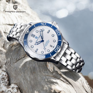 PAGANI DESIGN 2025 New Diving Mens Watches Luxury NH35 Automatic Watch For Man Mechanical Wristwatches AR Sapphire Waterproof