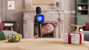 OneOdio Bobmen Star 10 ไมโครโฟนคาราโอเกะไร้สาย Karaoke Microphone รับประกันศูนย์ไทย