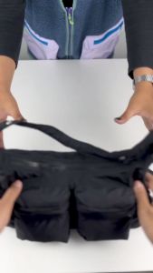 Tas Selempang Nylon - Tas Slingbag Unik Resleting - Tas Bahu Wanita Shoulderbag - Hazesac Vein