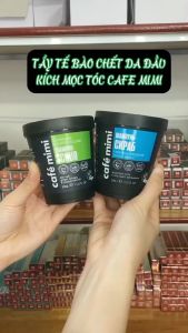 Dầu Gội Tẩy Da Chết Da Đầu Shampoo Scrub Cafe Mimi Giảm Dầu Giúp Mọc Tóc Nga Hủ 330g