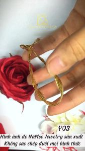 Bộ Trang Sức Lắc Tay Và Dây Chuyền Y03 Thời Trang Namoo Jewelry