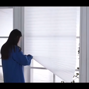 YOWXII🔥 Self-Adhesive Pleated Blinds Blackout Bedroom Windows Curtains No Punching Curtain Roller