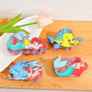 1PC/4PCS Disney Little Mermaid Hair Claw Multi-functional Hair Accessory Hair Claw