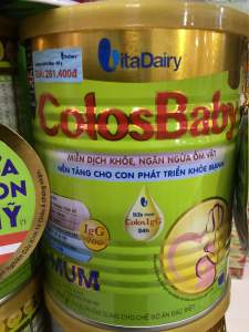 (Tích app Vitadairy)Lon Sữa bầu Colosbaby For Mum 800g và 400g Vitadairy