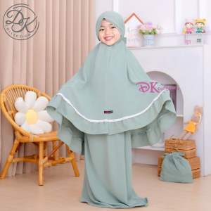 Mukena Anak Crinkle Airflow 3 in 1 ADEEVA 3-8thn