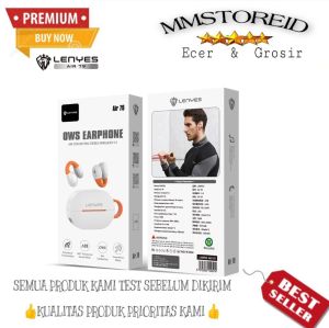 MM - Lenyes Headset Air 79 TWS Bluetooth Wireless 5.3 Smart Touch Hifi Stereo OWS Earphone Air Conduction Model Anting