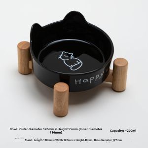 Petdebby | Anti-slip Small Pet Ceramic Bowl