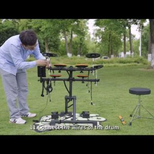 Soundking กลองไฟฟ้า รุ่น SD10R - พร้อมกระเป๋าล้อลากสำหรับเก็บ หูฟัง ไม้กลอง เก้าอี้ พรมกลอง Electric drum