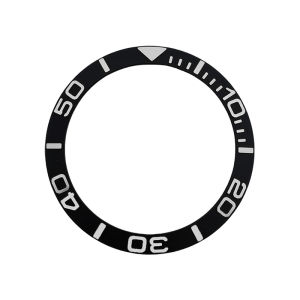 38mm Incline Aluminium Bezel Insert Fits SKX007 SKX009 SRPD GMT SUB Watch Case NH35 NH36 Movement Men Watch Ring Refit Parts