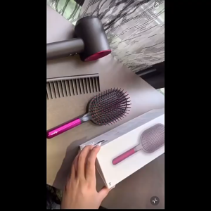[Ready Stock] Hair Comb Wide Tooth Air Detangling Hairdressing Rake Hair Styling Massage Sharon Brush Set 2Pcs / 梳子