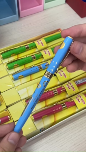 Bút máy ngòi mài Ánh Dương 055( ngòi vàng 022) luyện chữ đẹp nét thanh nét đậm.