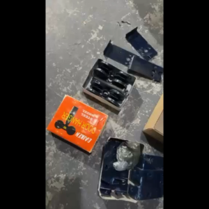 Daiken Door Hanger Complete Set With Steel Wheels Heavy Duty for Sliding Door & Gate