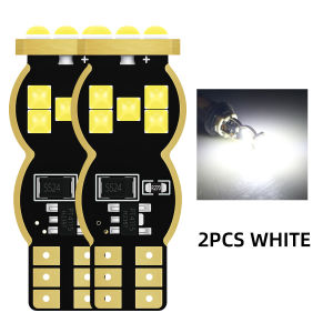 2/6pcs T15 W16W Led Bulbs Super Bright 921 912 WY16W Car Backup Reverse Lights 15SMD Auto Lamps White Red Yellow 12V Turn signal