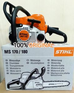 PROMO STIHL CHAINSAW MS-170 SENSO MS170 Gergaji Kayu 14 inch 100% ORIGINAL