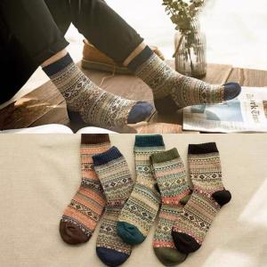 ถุงเท้ายาว ถุงเท้าสำลอง มีหลากหลายสี ระบายอากาศEuropean vintage style socks cotton wicking ผู้ชายและหญิงชาย ผลิตภัณฑ์ที่น่าสนใจใน Instagram แนะนำเริ่มน้ำเพลงเพื่อความสวยงามของผ้า