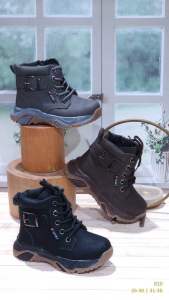 Sepatu boots anak laki laki keren mewah 26-36 realpick ringan lentur tidak licin COD