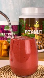 Organicule Beetroot Powder [300g] | Rich in Antioxidants Iron & Fiber | Energy & Immune System Booster Rich in Fiber | 100% Authentic | Sourced from Croatia