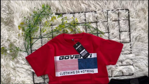 Setelan Baju Kombinasi Celana Boxer Anak Laki-Laki Perempuan Bahan Katun 30s Premium Tebal & Tidak Panas