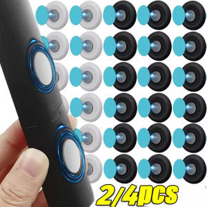 Feelife 4pcs Magnetic Hooks for Remote Control Wall-mounted Magnet Holders Keys Anti-Lost Storage Hook Fridge Stickers Home Office Organizer
