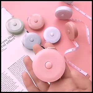 สายวัดเอว ขนาด150 ซม. ตลับวัดเอวพกพา สายวัดตัวยาว มินิมอล -สายวัดมี 2 หน่วย คือ นิ้ว / เซนติเมตร