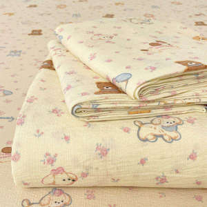 KAMONI | Double Layer Summer Refreshing Single Student Dormitory Sheet Set Non-pure Cotton