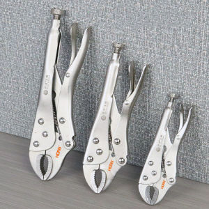 Powerful Pliers Multifunctional Pressure Pliers Heavy-duty Tools Industrial Grade Fixed Circular Mouth Force Wrench C- type