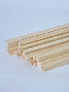 Cedar Wooden Stick Thin Wooden Slices DIY Handcraft Model Material Precision Cut for School And Middle School Students