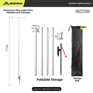 BSWOLF | Foldable Portable Aluminum Tripod Stand