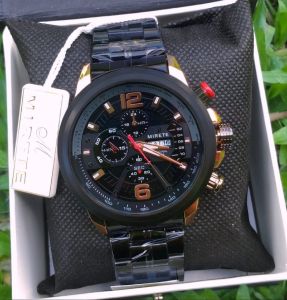 JAM TANGAN MIRETE IMPORT PRIA TAHAN AIR BESTSELLERT MEWAH KASUAL Quartz Analog Bestsellert Strap aja Anti Karat Tanggal Hari aktif // Jam Tangan Cowok Anti air Mewah Elegan sporty Free Box Dan Batrai Cadangan